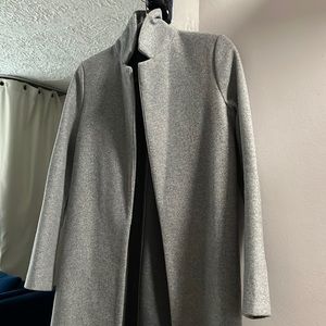 Zara Duster Coat Size Small - Light Gray